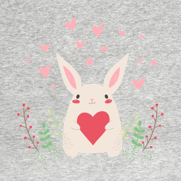 Happy valentine's bunny by LiliMagic